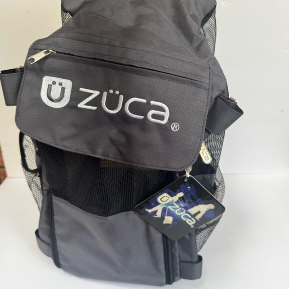 Zuca NEW Pet Carrier Bag Insert Travel Skate GrayPockets Lightweight Tote Sport - Picture 12 of 16